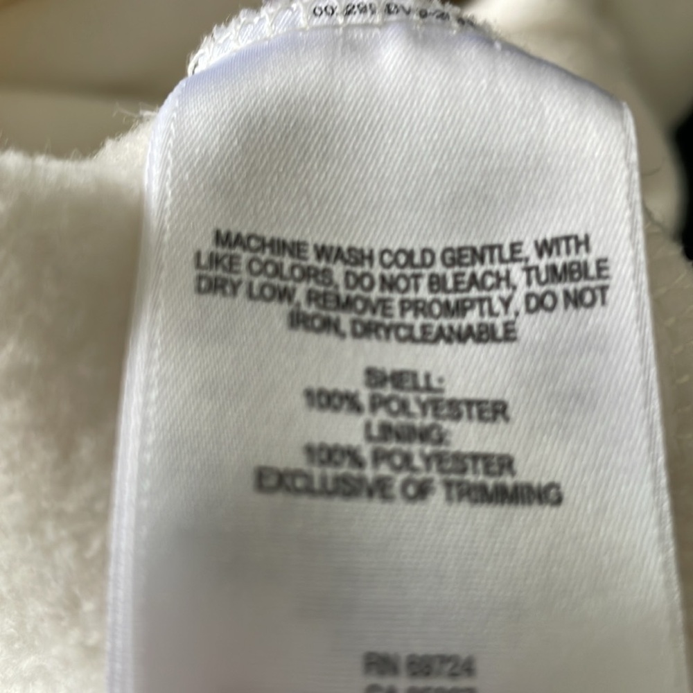 Columbia Women's Cream Fleece Lightweight Jacket - Picture 8 of 10